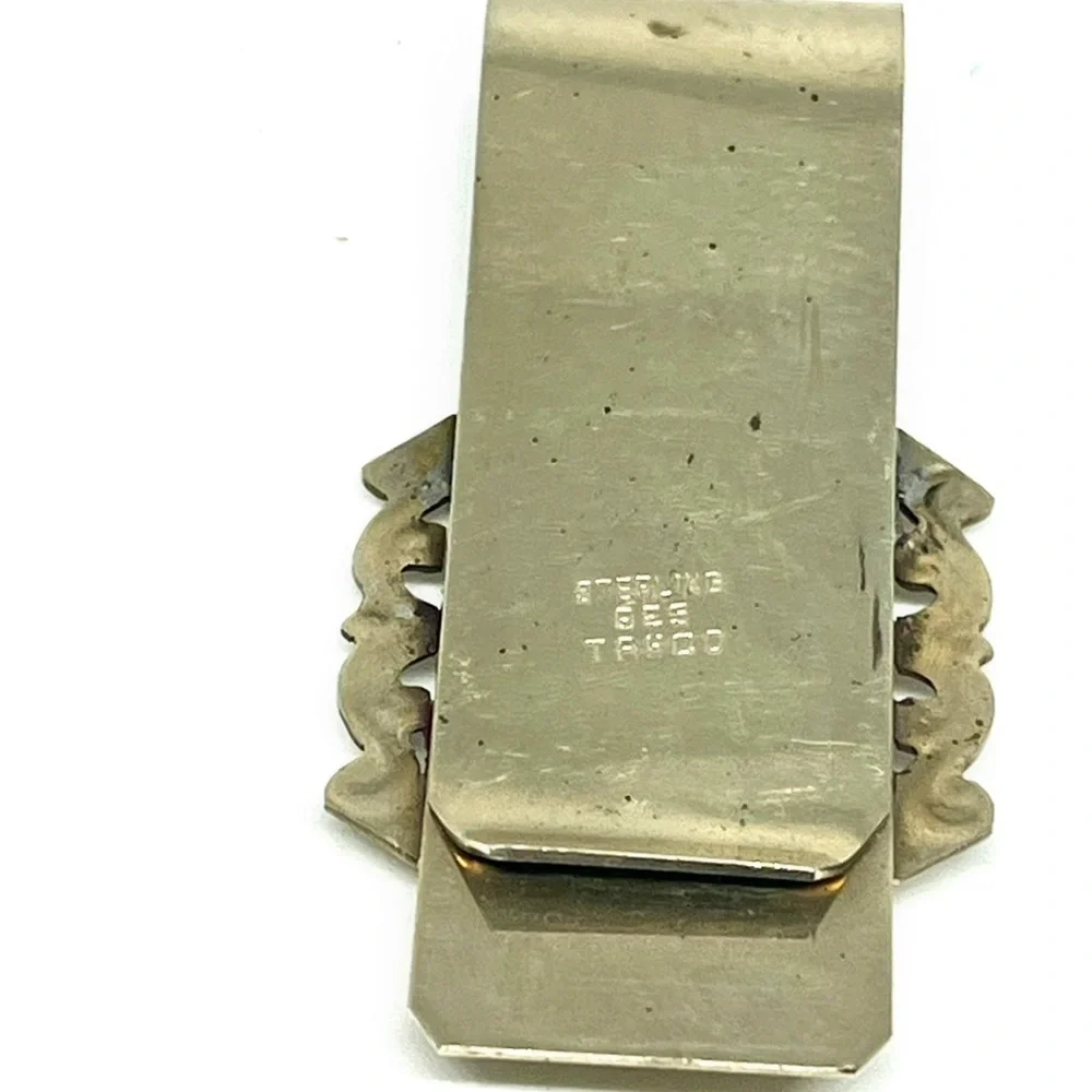 Vintage Sterling Silver Taxco Money Clip
